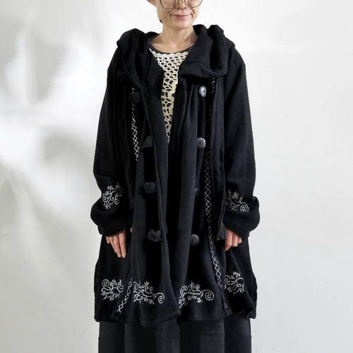 あちゃちゅむ　ボタニカル柄　ロングコート 2025年最新】あちゃちゅむ ロングコートの人気アイテム - メルカリ