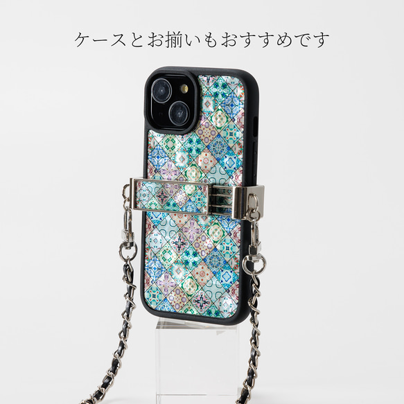 天然貝殼藝術與珍珠母貝★背夾、智慧型手機夾、肩夾|只需夾住您的智慧型手機 [12 種類型可供選擇] 第20張的照片