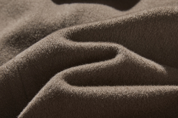 暖かくセンスを高める　フード付きアウター　ウールコート　241018-1 13枚目の画像