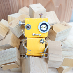ハンドメイド木製ロボット 3349356c5b69dc834370decf00c5dd