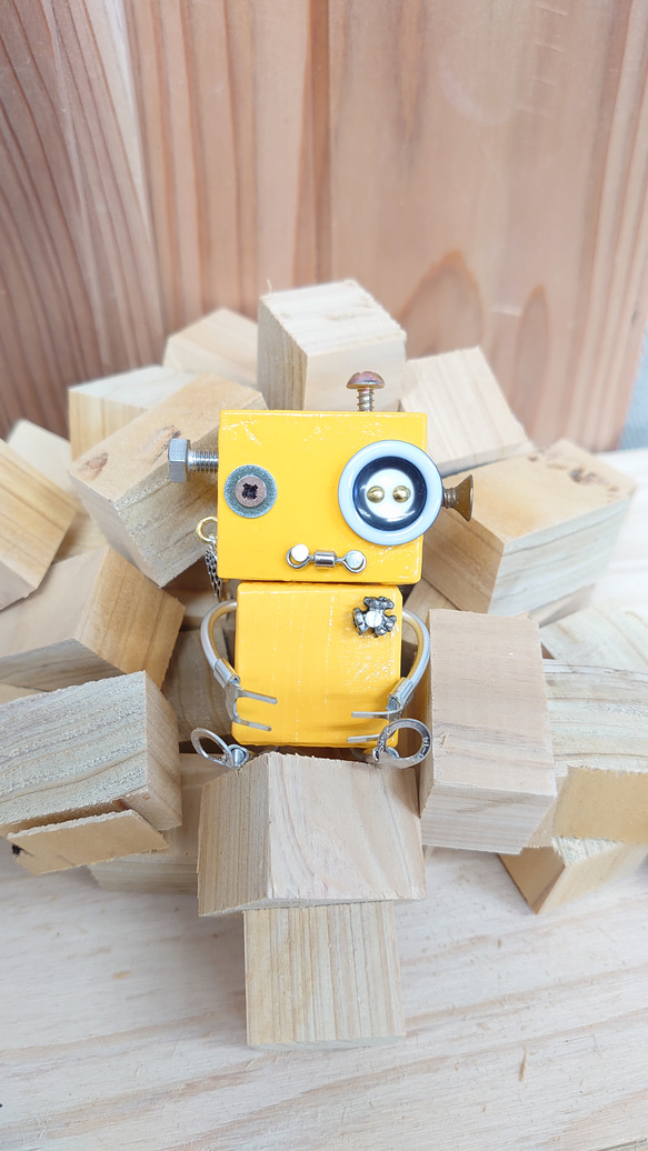 993】木のロボット 木製のロボット ハンドメイド 木製雑貨 インテリア