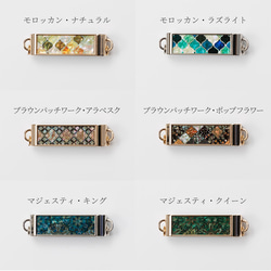 天然貝殼藝術與珍珠母貝★背夾、智慧型手機夾、肩夾|只需夾住您的智慧型手機 [15 種類型可供選擇] 第5張的照片