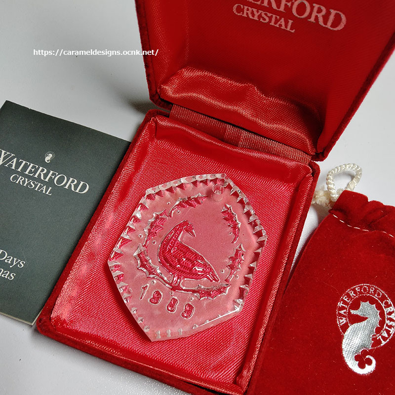 アイルランド、1989年、クリスタル・クリスマスオーナメント 9,086円