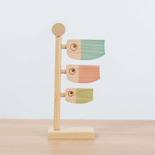 ことの木製鯉のぼり（0502）（ひのき）｜五月人形｜端午の節句