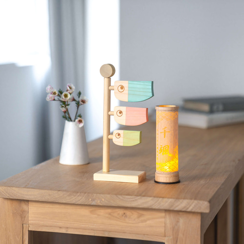 ことの木製鯉のぼり（0502）（ひのき）｜五月人形｜端午の節句