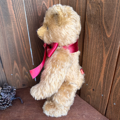 Mさまご依頼品】赤いリボンのクマさん ぬいぐるみ Hataco 通販