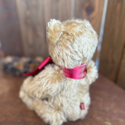 Mさまご依頼品】赤いリボンのクマさん ぬいぐるみ Hataco 通販