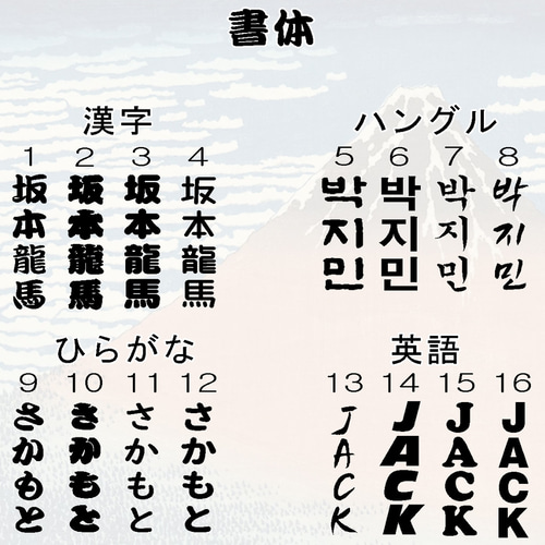 特大サイズ 両面彫刻 オーダー 木札 喧嘩札 祭り札 한글 ENGLISH