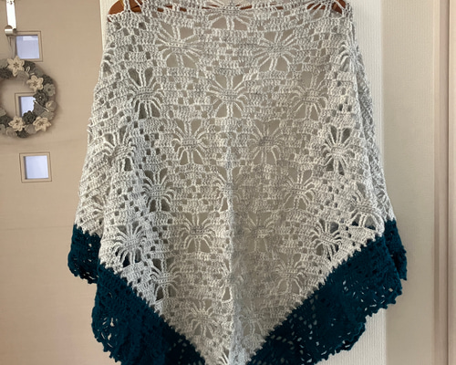 mikity　三角ショール　バレエショール　オーダーページ ☆送料無料☆自宅で洗濯OK☆あったかウール混の三角ショール・バレエ