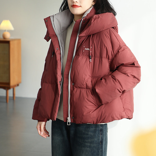 ダウンジャケット カジュアル ゆったり 冬 綿入れコートレディース  