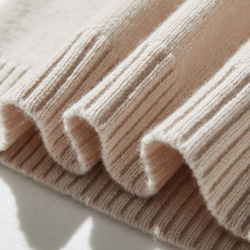 ★現貨★ 簡約設計，經久耐穿。羊毛開襟衫，100%羊毛，米色，241029-1 第8張的照片