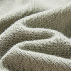 簡約耐穿的羊毛開襟衫，100% 羊毛，鼠尾草綠（241029-2）。 第11張的照片