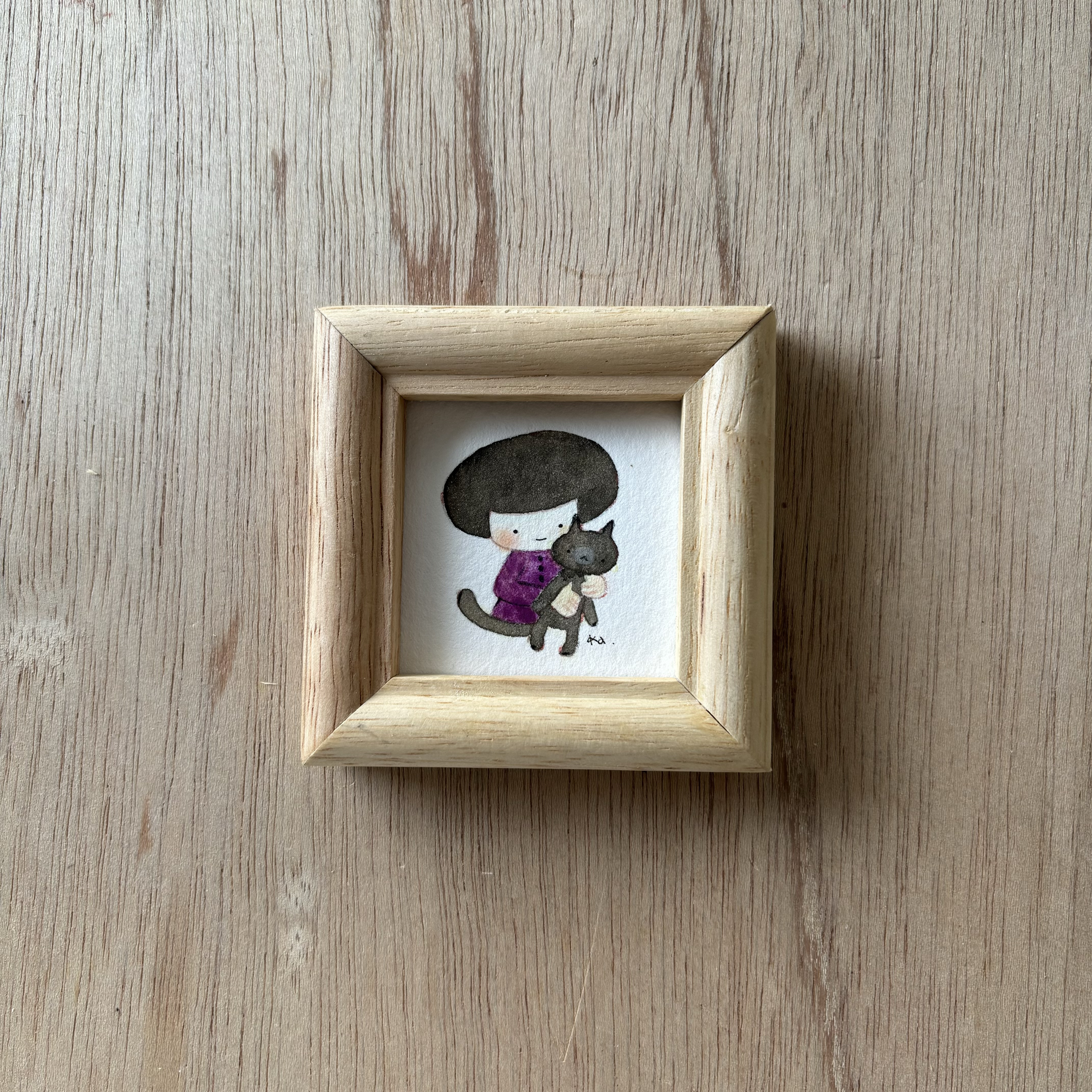 「ありがとう」ミニ額　原画