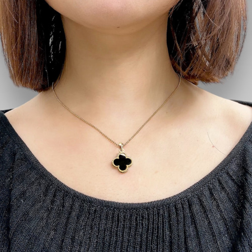 モチーフネックレス】シンプル 普段使い 上品 冠婚葬祭 プチ