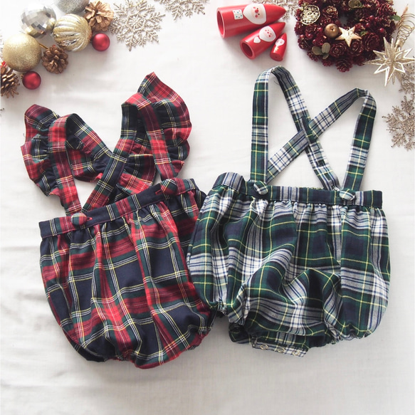 送料無料】X'mas ふりふりつけ襟スタイ&カボチャパンツ 楽天市場