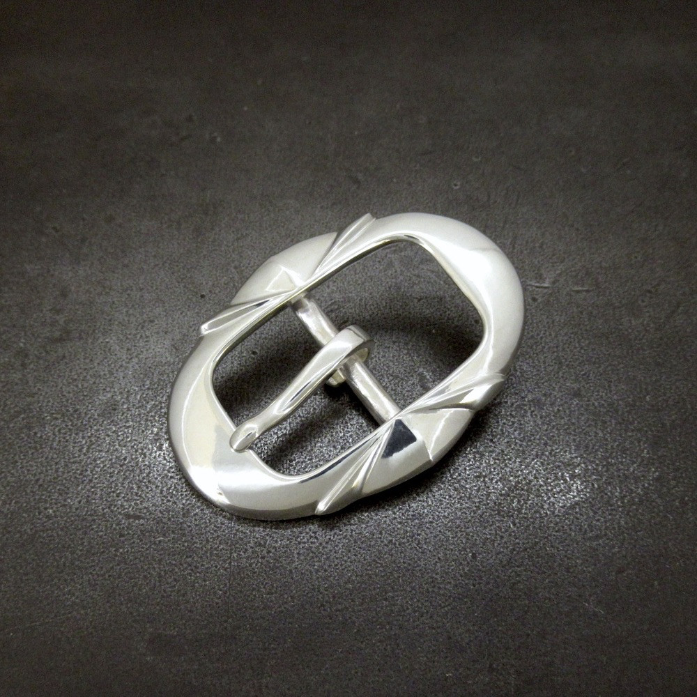 ウエスタン シルバー レザー カントリー ベルト