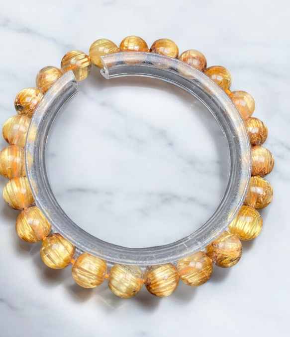 キャッツアイゴールドタイチンルチルクォーツ[1WhR]8mm極品位