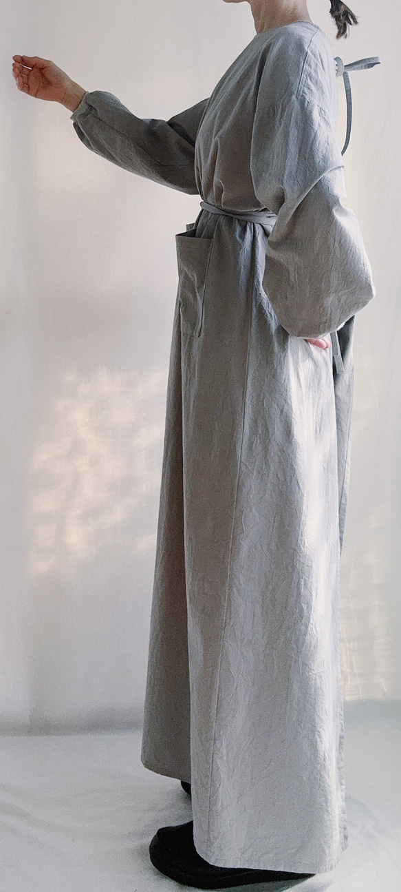 Kappo 長袖T卹（羅紋袖口），白色及其他顏色可選。共有8種顏色。 ◇預計2026年5月中旬出貨◇ 第4張的照片