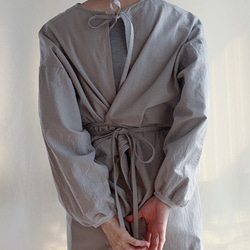 Kappo 長袖T卹（羅紋袖口），白色及其他顏色可選。共有8種顏色。 ◇預計2026年5月中旬出貨◇ 第5張的照片