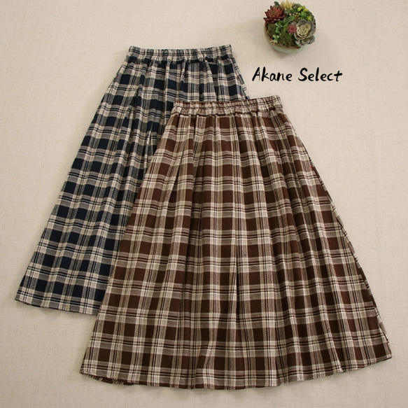 archivio 花柄チェック スカート サイズ38 archivio 花柄チェック スカート サイズ38