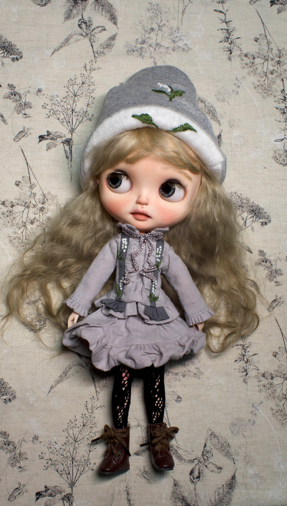 ❤️ブライスアウトフィット❤️4点　帽子付き可愛いお洋服セット ❤️ブライスアウトフィット❤️ 4点帽子付き素敵なお洋服セット