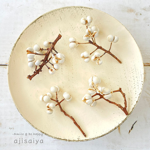 ナンキンハゼ ヘッド　　【ドライフラワー】　南京ハゼ　トウハゼ 2枚目の画像