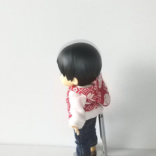 送料無料】オビツ11サイズ クリスマス カジュアルセット(赤) オビツ