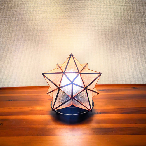 コンセント式 ステンドグラス ライト【Nova mini】スイッチ付き