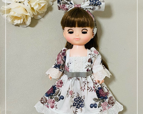 着せやすい❣️ ハンドメイド　121 メルちゃんの服　ソランちゃん　レミンちゃん 着せやすい❣️ 227 メルちゃん 服 着せ替え ソランちゃん レミン