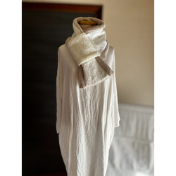 マフラータイプ】sky flower・tambourineのネックウォーマーミナ