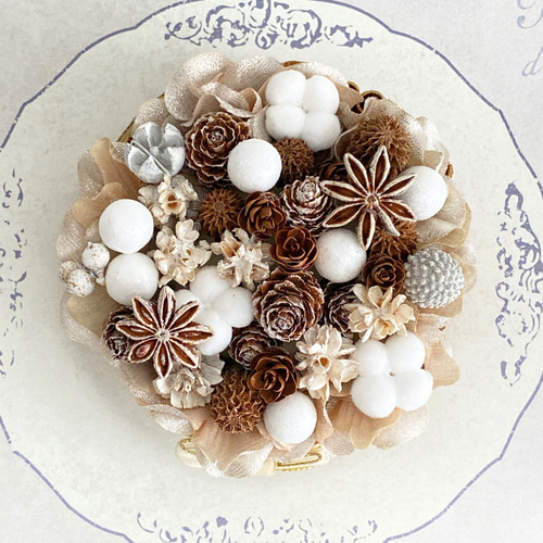 クリスマス　アンティーク　フレーム 数量限定！アンティークフレームのクリスマスケーキ ドライ