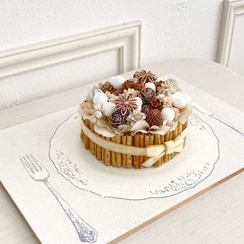 クリスマス　アンティーク　フレーム 数量限定！クリスマス2025！アンティークフレームのクリスマスケーキ