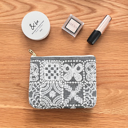 選べるカラー mina perhonen forest tile マルチポーチ ミナペルホネン