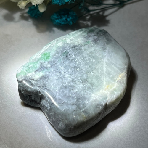 長寿の御守り✨ 糸魚川 翡翠 原石 ジェダイド タンブル 天然石