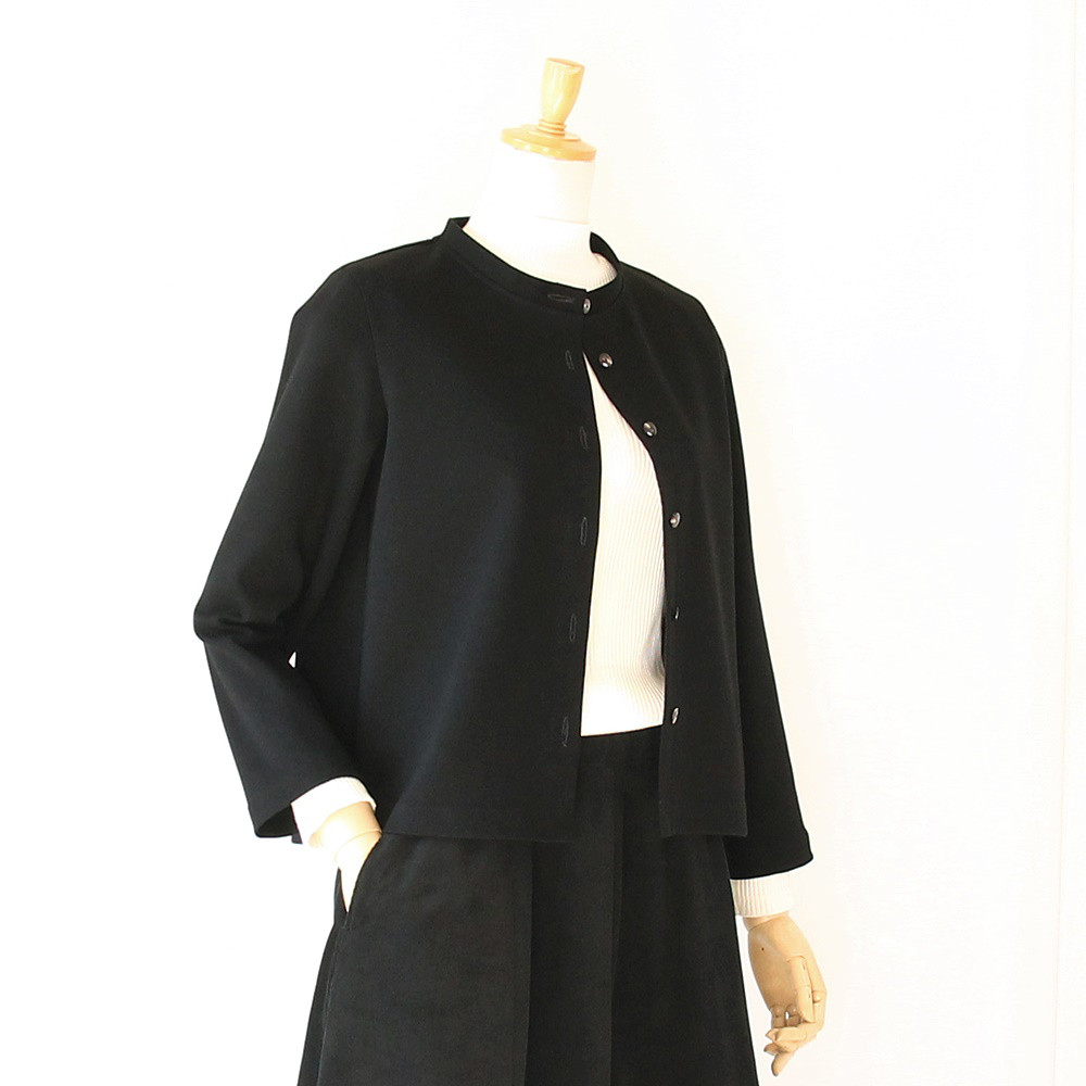 c_o_c_o_r_o　S～L きちんと感のあるニットカーデ