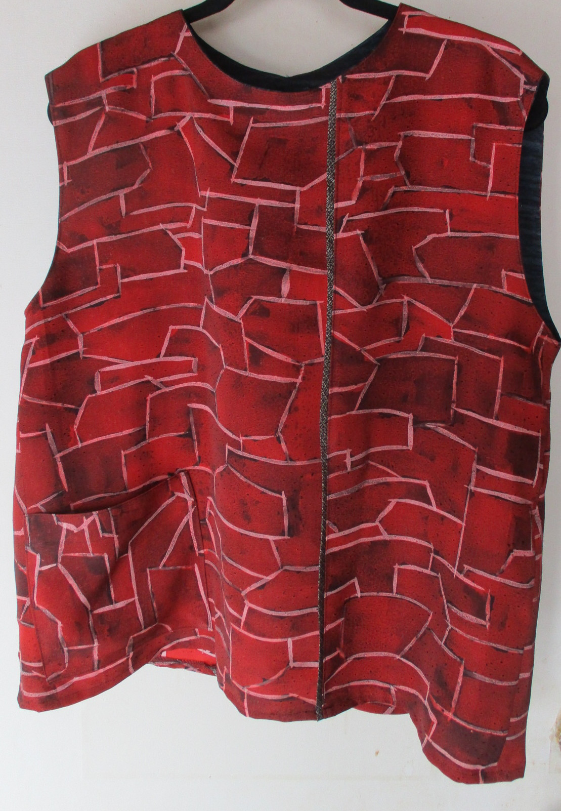 ８０２７　着物で作ったベスト