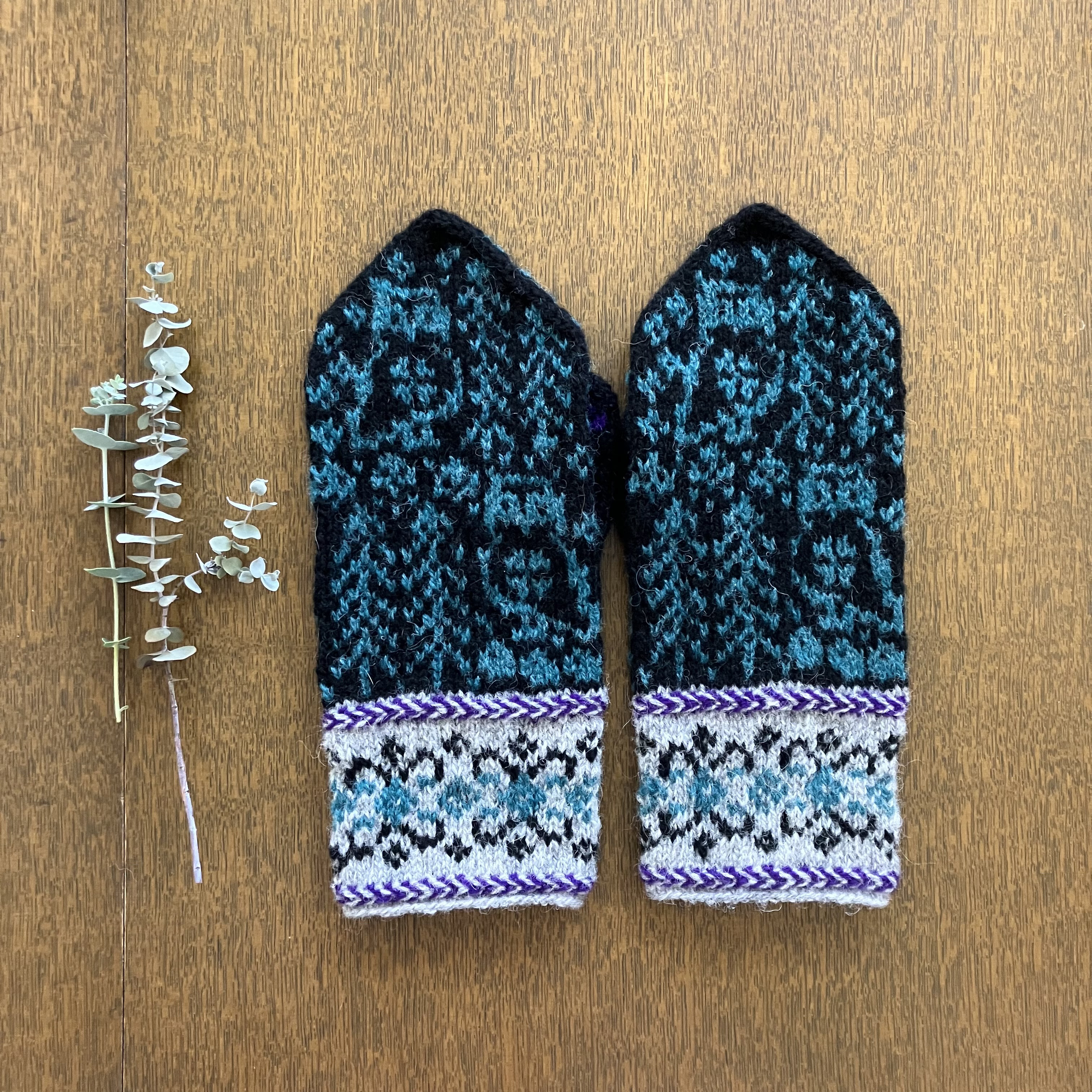 フクロウのミトン