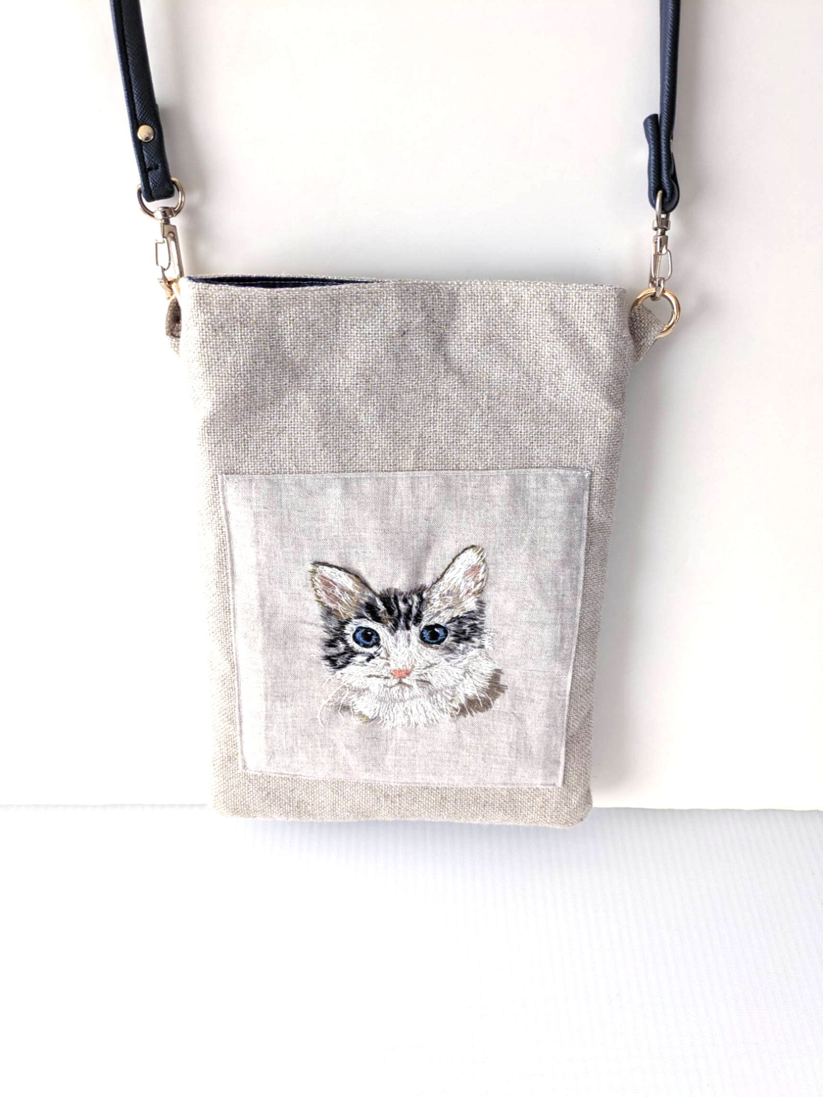 【クロネコ】新品LeSportsac バックパック　猫刺繍