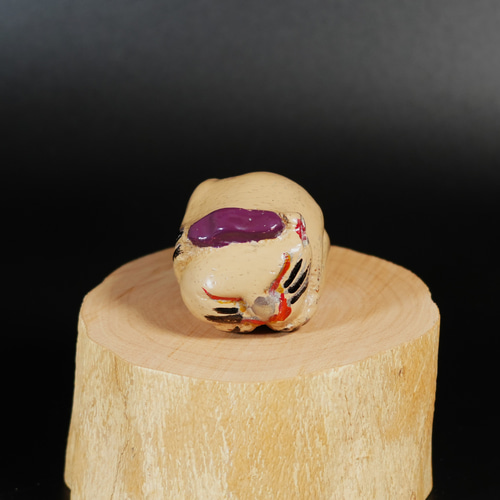 Netsuke Makie Nemuri Neko - Shiro 002 根付 蒔絵 眠り猫 (白) その他 