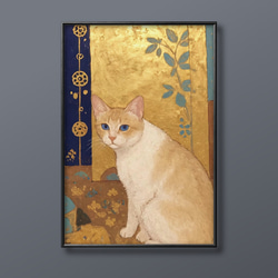 けい様用　自作絵画　蝶の舞う花畑　茶トラ猫の絵　星をつかまえて イラスト】花畑の猫たち | かわいいと猫がいっぱい♪ Lauraの