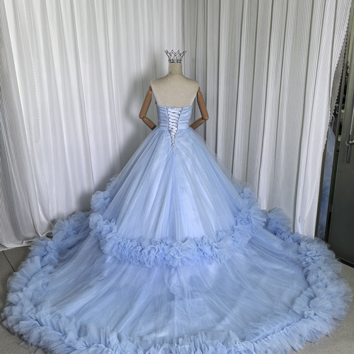 ラッフルフリル お色直し ドレスアレンジ シアートップス ブラウン 2311423673.jpeg?1720148158