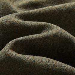 知的で大人雰囲気に　ウールコート ロングコート ダブルボタンコート 　オリーブグリーン　231208-4 13枚目の画像