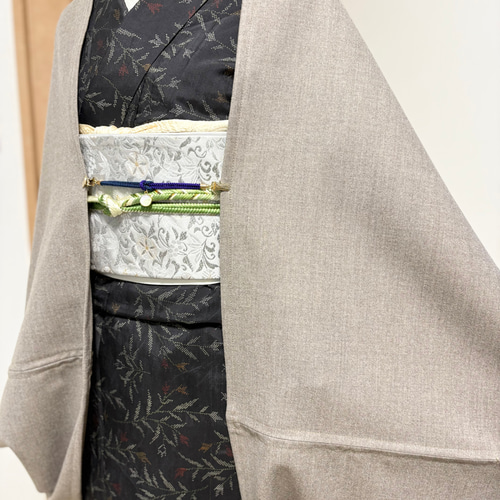 秋冬◇ベージュブラウン◇モモンガコート◇マーガレットコート 着物