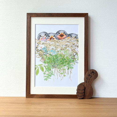 手作り油絵　木額縁入り　Agelenas Agena 楽天市場】手描き 油絵 絵画 額入り 油彩 F4サイズ 新屋敷一平