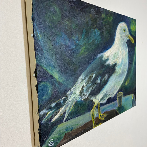 油彩画『未来』 絵画 ぐるぐる屋 通販 18486350｜Creema(クリーマ