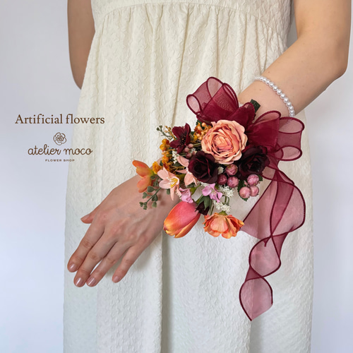 オーダーメイド】リストブーケ（リストブーケ・リストレット・花嫁