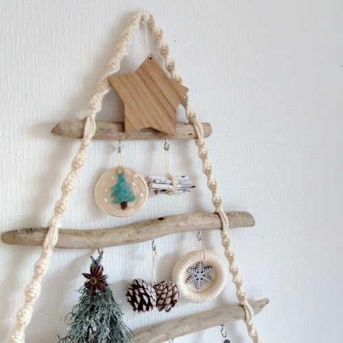 流木ツリー クリスマスツリー ツリー タペストリー 雑貨 インテリア