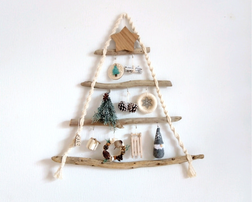 流木ツリー クリスマスツリー ツリー タペストリー 雑貨 インテリア