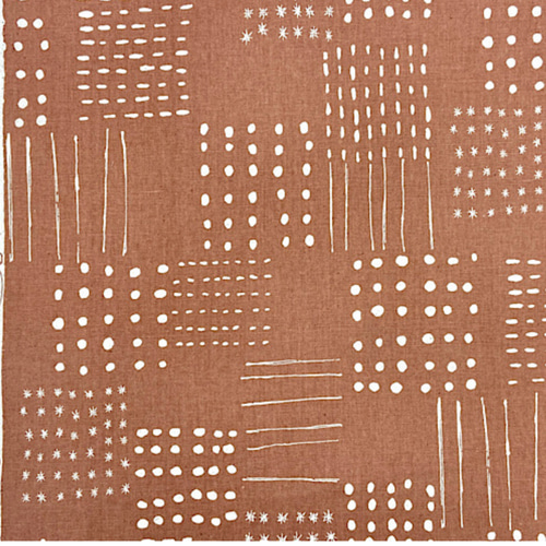 北欧風点と線柄【オーダー生地見本】 和装小物（帯・半襟） ようか  