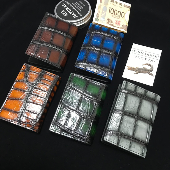 クロコダイル　クロコ　緑　名刺入れ　カードケース　本革 LOUIS VUITTON - ◇SALE◇ □新同□ ルイヴィトン カード ケース